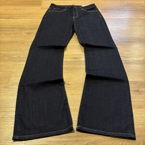 NWT Talbots Heritage Boot Jeans Women's 4/27 (29x33) Dark Indigo Denim Bootcut